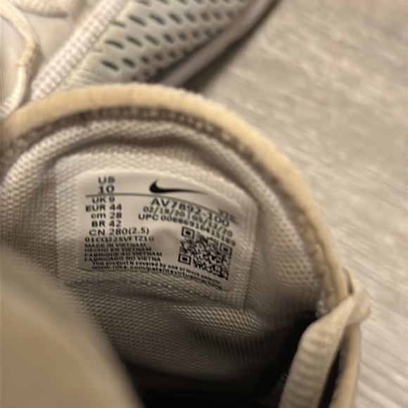 Men’s Nike Air Max 270 'White Gold' Sneakers 2018 - Picture 6 of 6